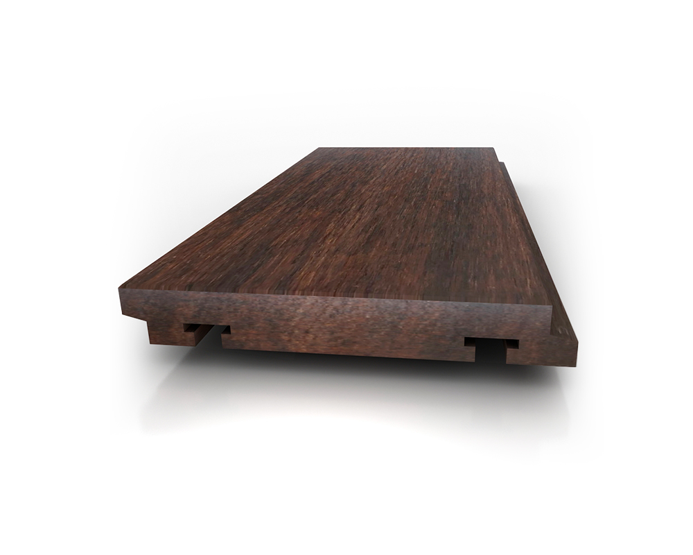 bambú carbonizado liso