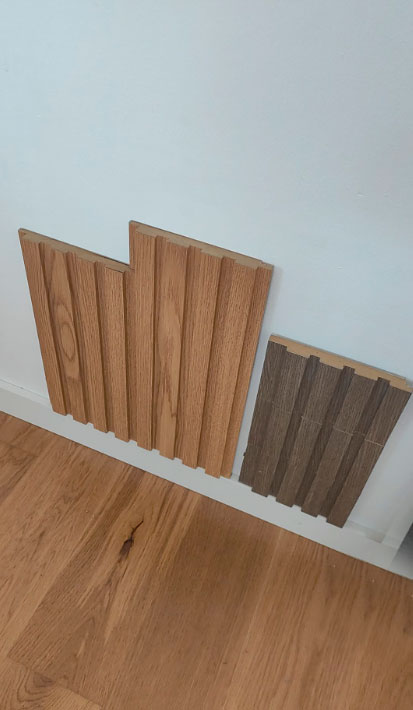 palilleria-listones Revestimiento alistonado para interiores